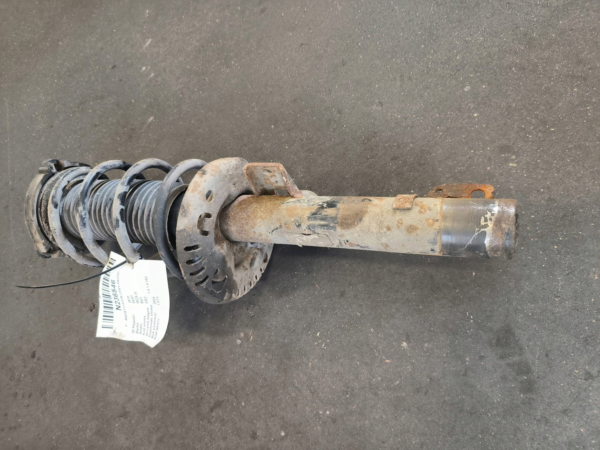 shock absorber left front 6Q0413031BR SEAT IBIZA III