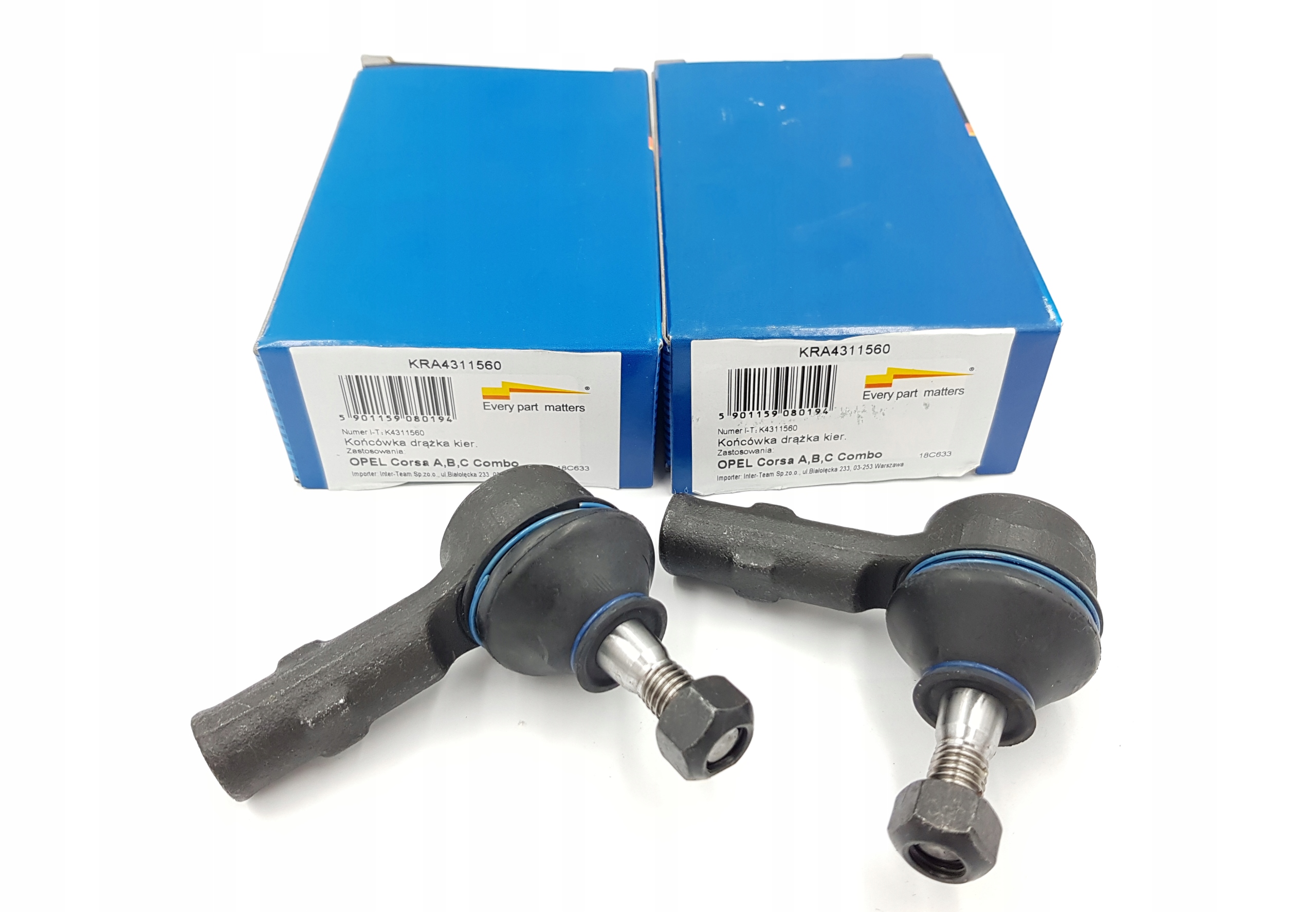 

Kraft Końcówka Drążka Przód Opel Corsa Tigra 2 Szt