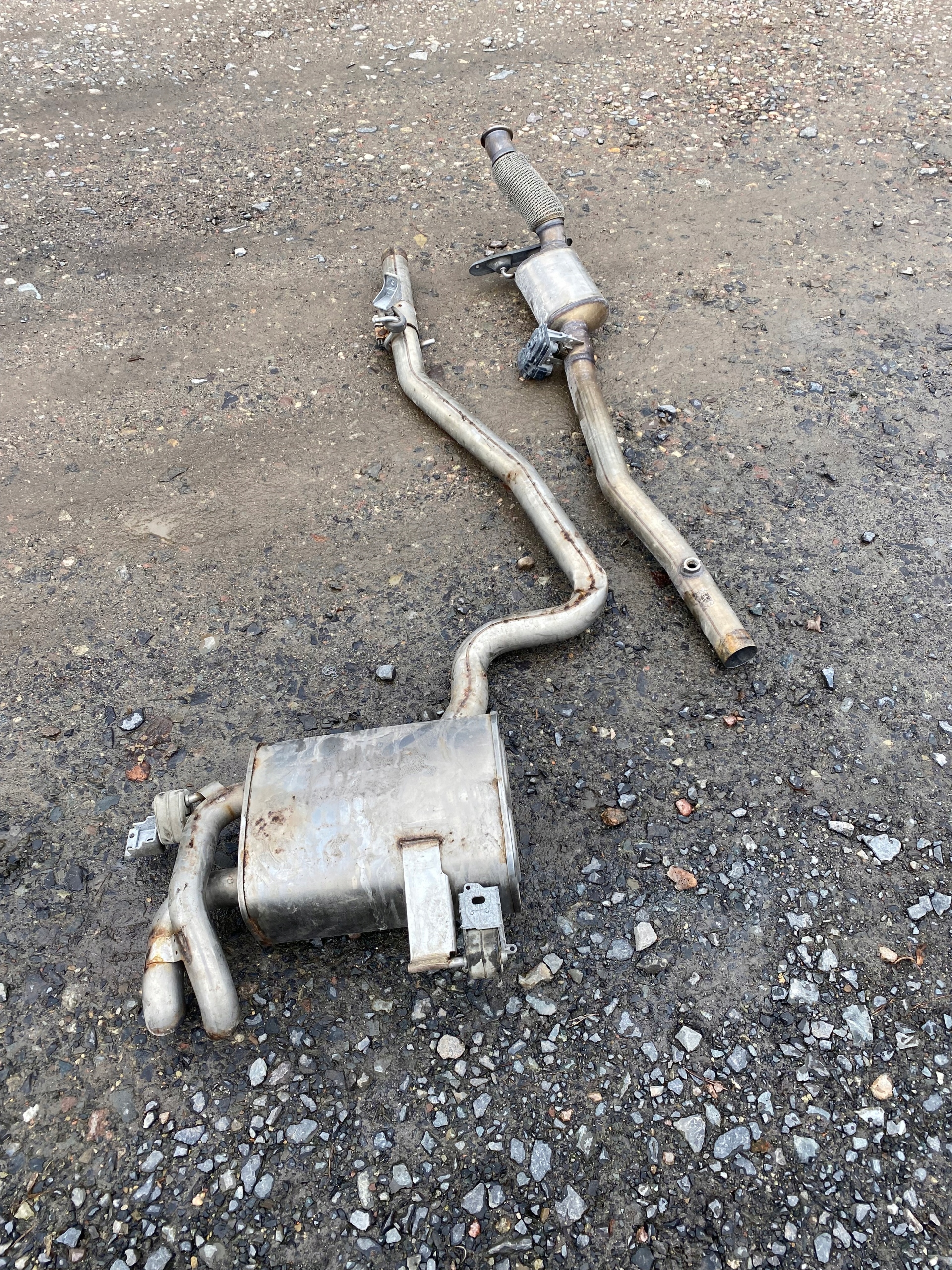 KODIAQ 2.0 TDI exhaust silencer 5QF253611AC