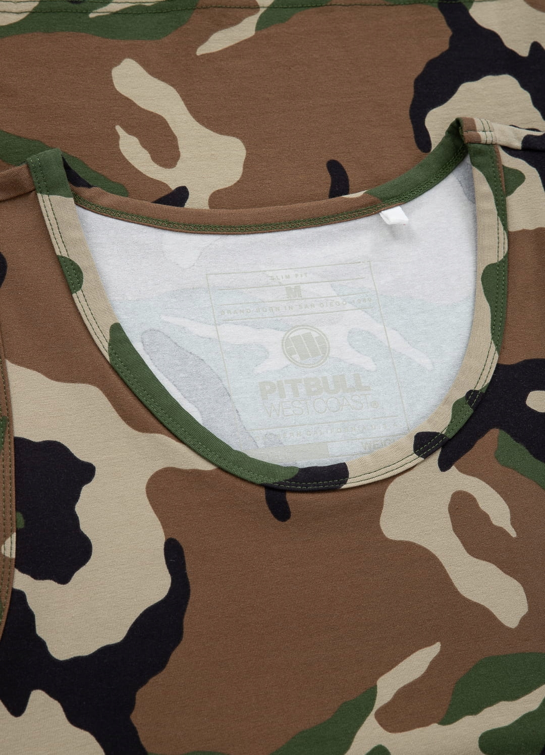 Koszulka Pit Bull Tank Top Slim Fit Logo moro 3XL Płeć mężczyzna