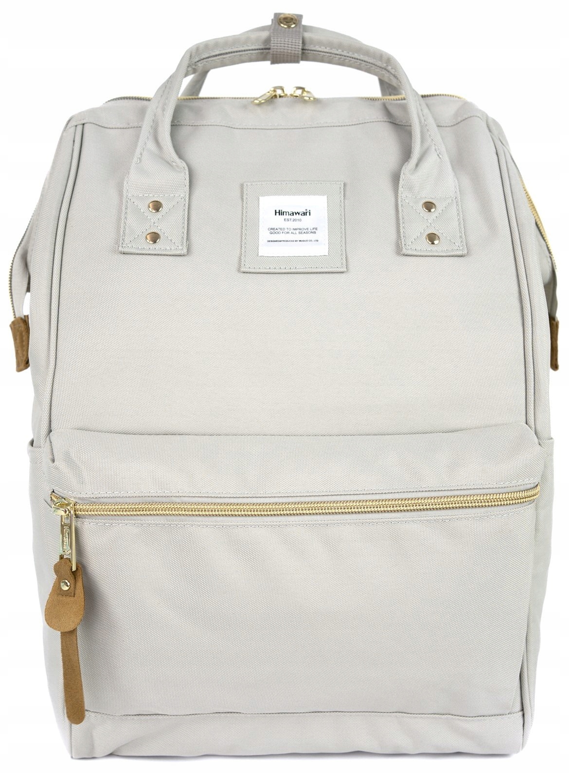 Plecak Himawari No. 8 Classic M jasny beżowy na laptop tr19293