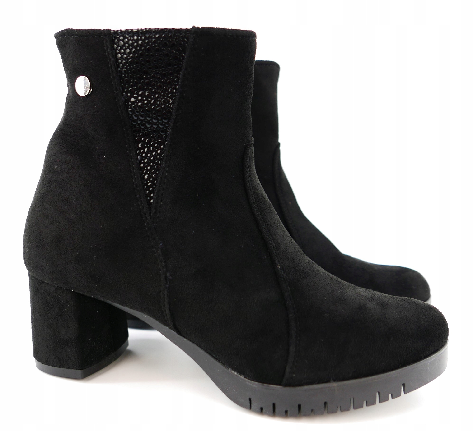 Skorpio Polské Dámské Kotníkové Boty Černé R39