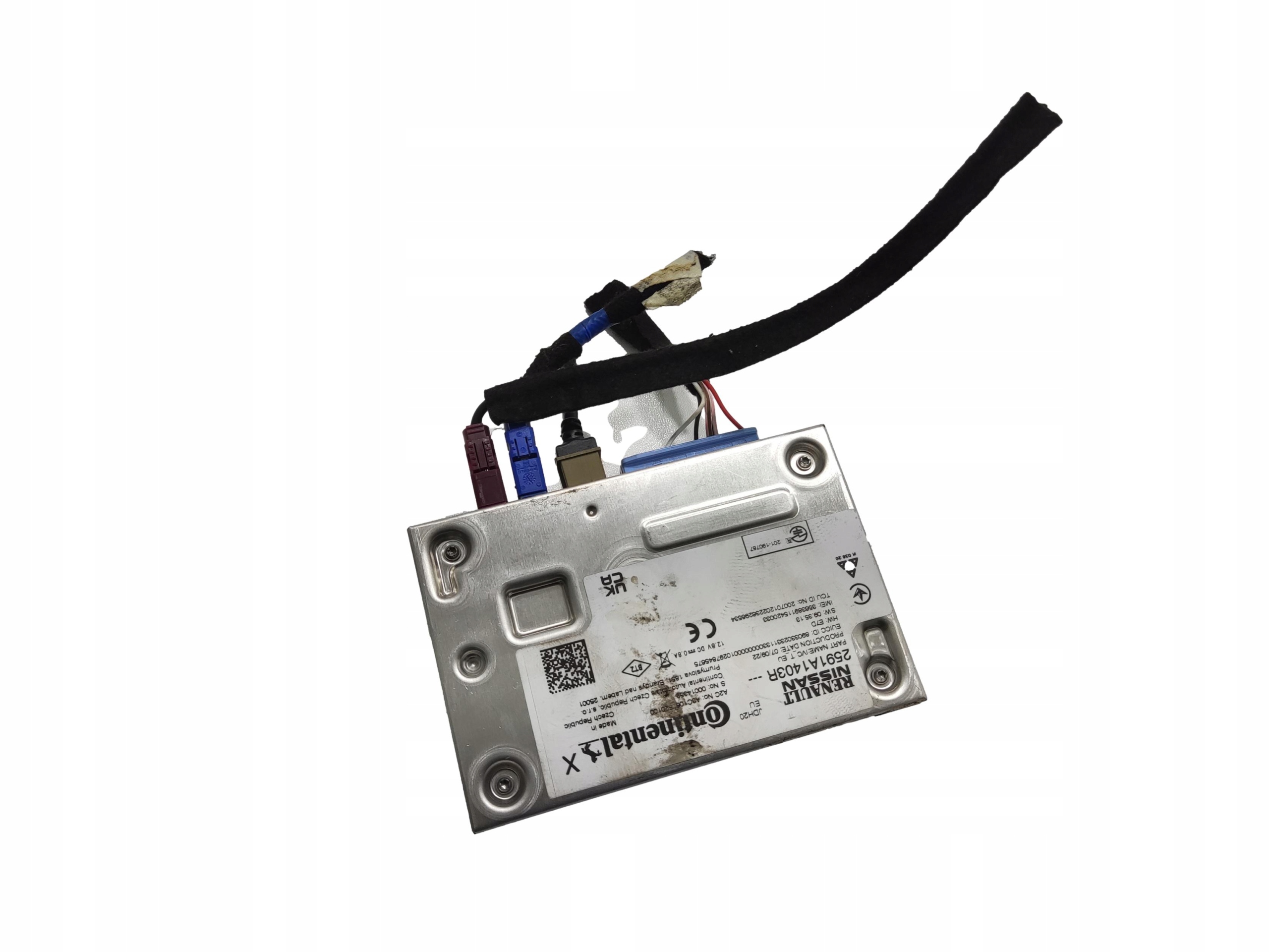module RADIA navigation devices RENAULT ZOE II 2591A1403R 2019-2024