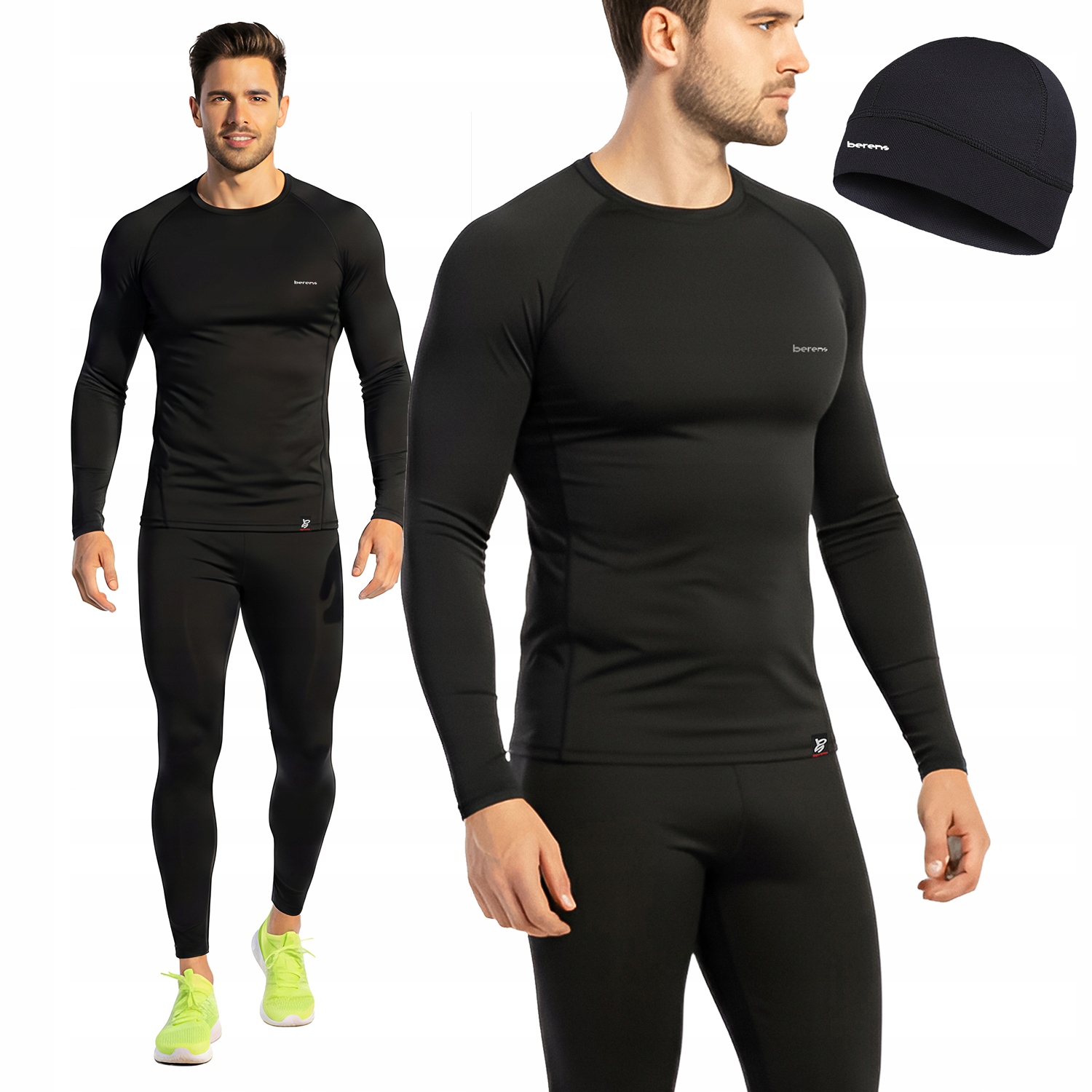 Bielizna Termoaktywna Męska Oddychająca I Antybakteryjna Berens XL