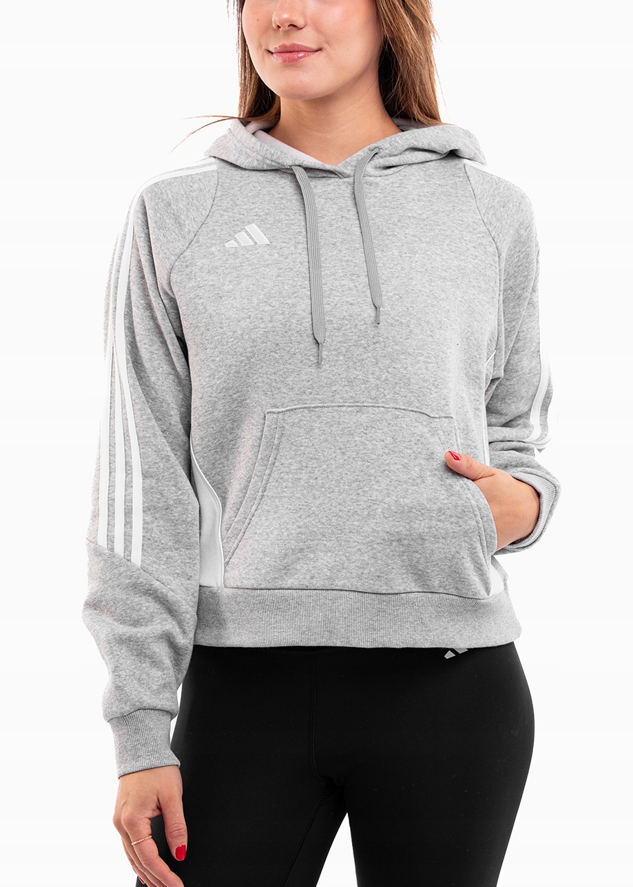 Bluza Damska adidas Tiro 24 z Kapturem Bawełniana Sportowa Hoodie roz. S