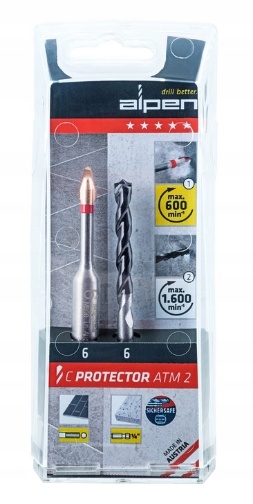 Wiertła do płytek C Protector 8MM ATM 2 Alpen