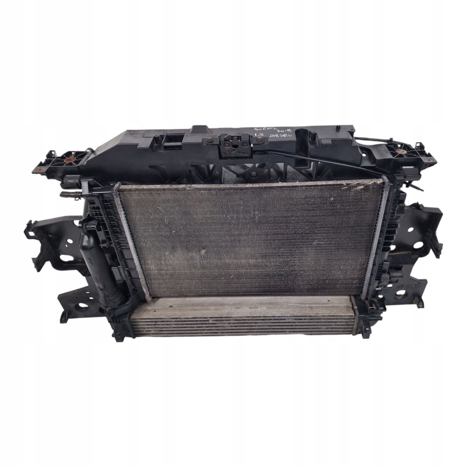 RENAULT SCENIC 3 III LIFT 1.5D pillar iron support panel for radiators complete