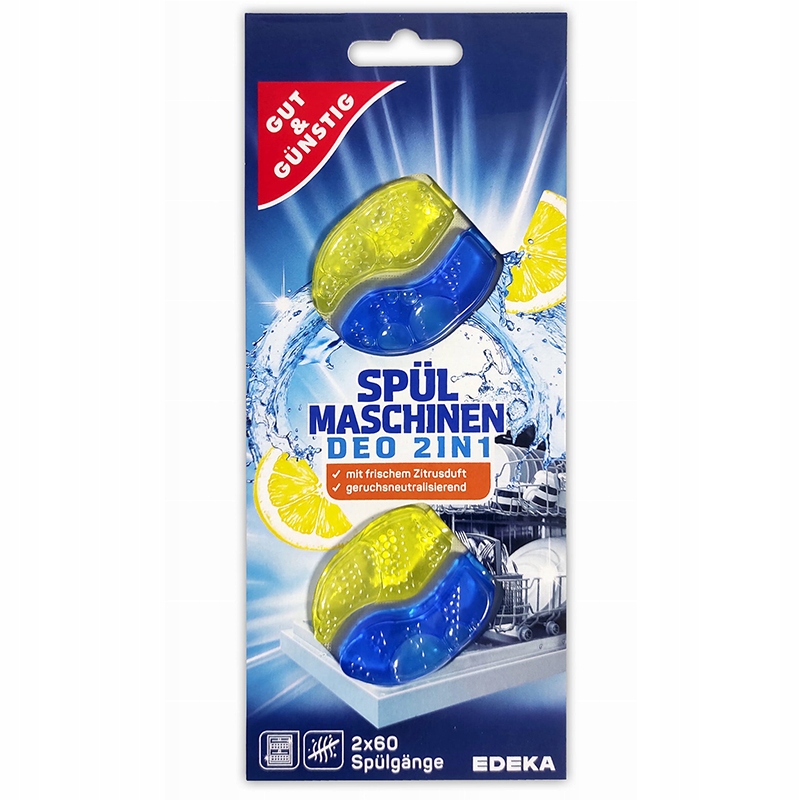 

G&g Deo zapach zawieszka do zmywarki 2x60 De