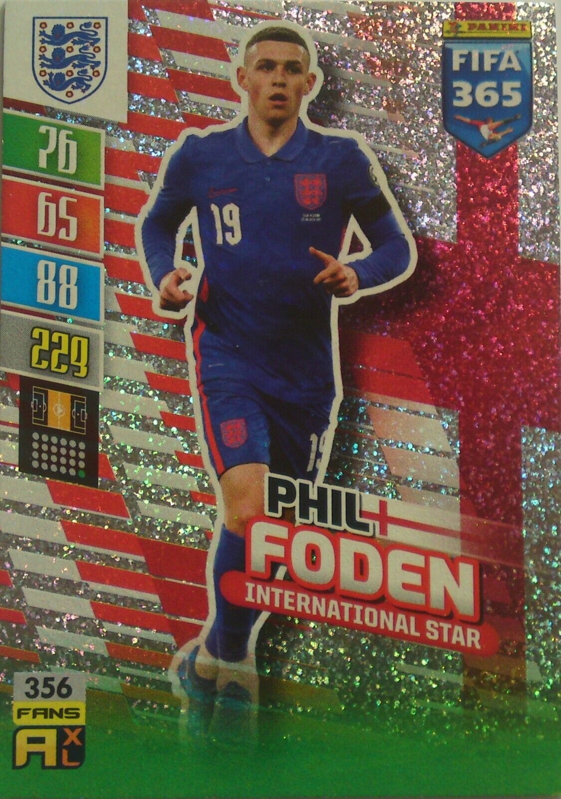 Fifa 365 2022 International Star Phil Foden 356