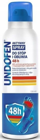 

Undofen Aktywny Spray Do Stop I Obuwia 48H 150 ML