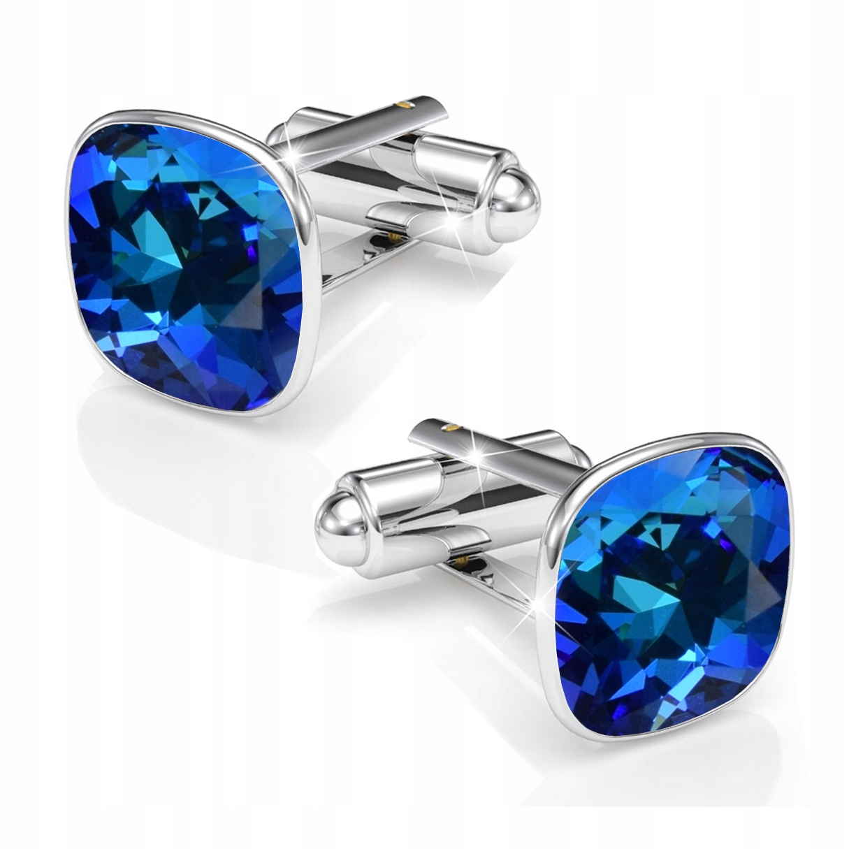 Manžetové knoflíčky Košile Stříbrné Stříbro 925 Jako Dárek Univerzální