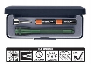 Latarka Maglite Mini Aaa Zielona M3A392