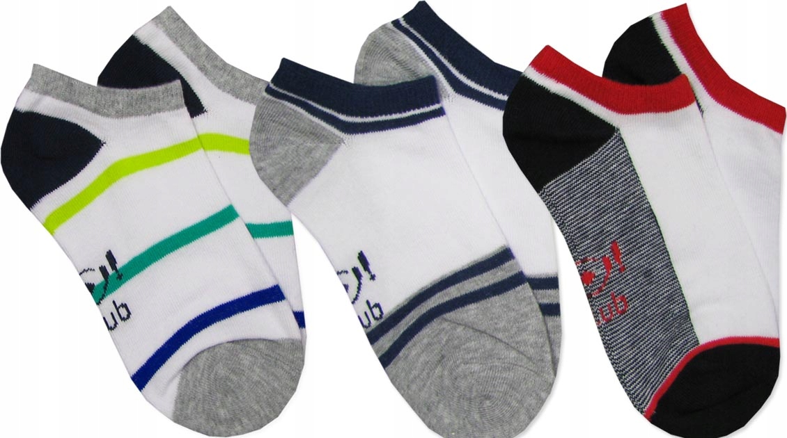 

39-42 Stopki 3pack bawełniane skarpetki krótkie Yo
