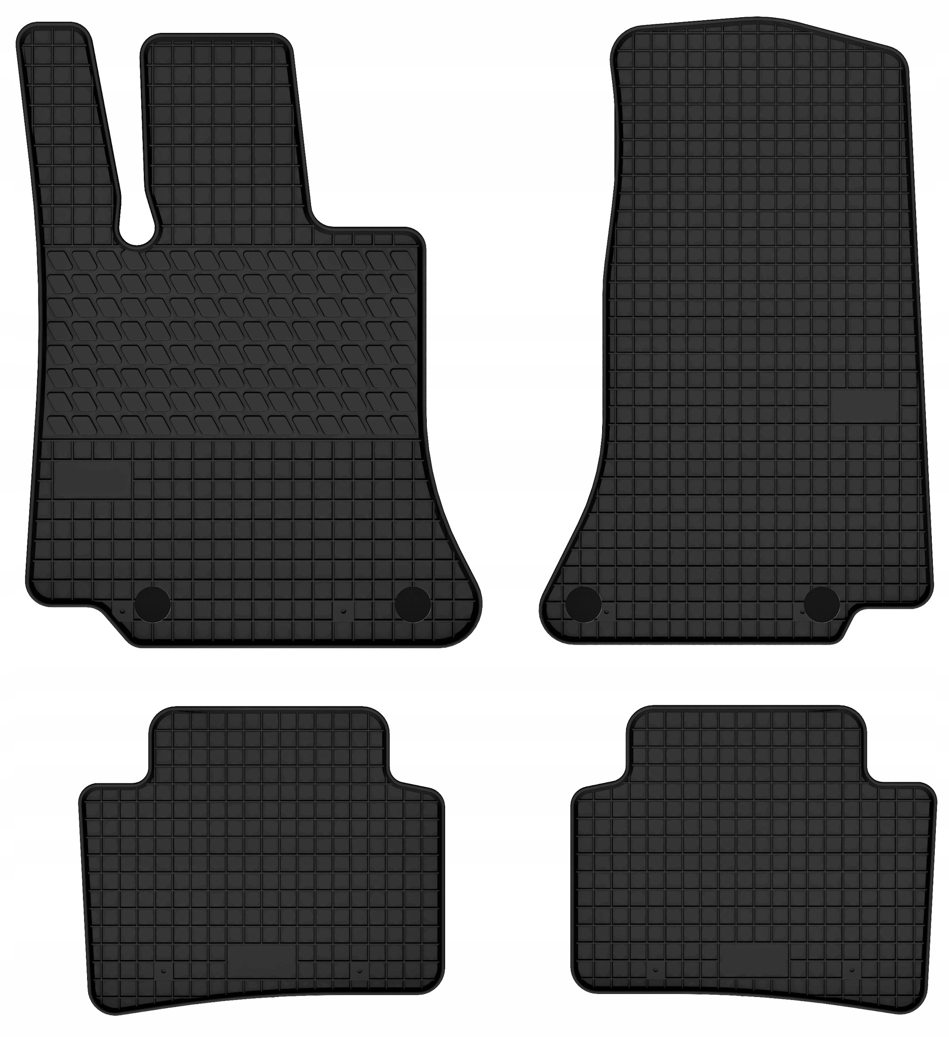 Komplet Gumových Koberců Určených Pro Model W206