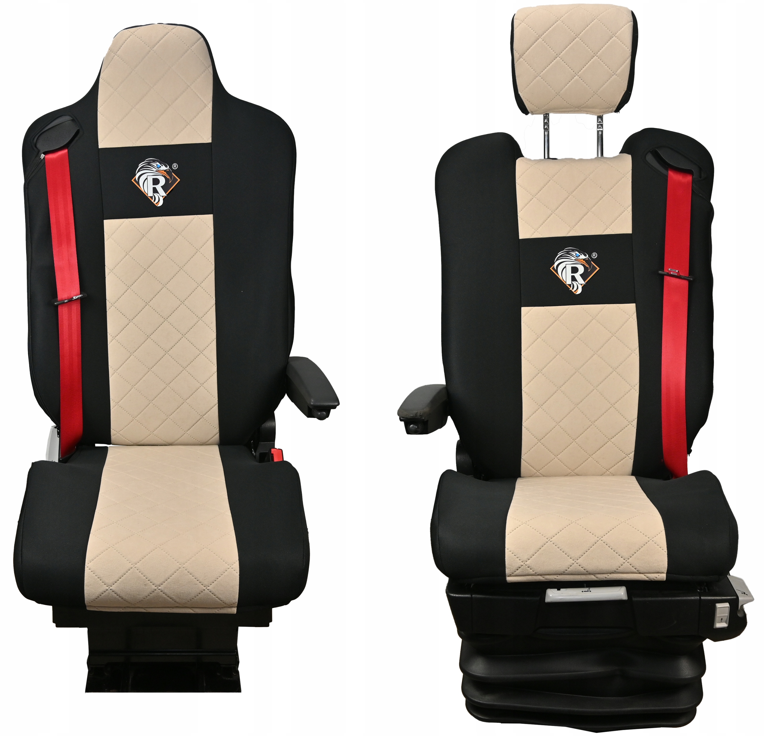 Pokrowce na fotele RENAULT GAMA T od 2014 fotele różne BEŻ EAN (GTIN) 5904261640447