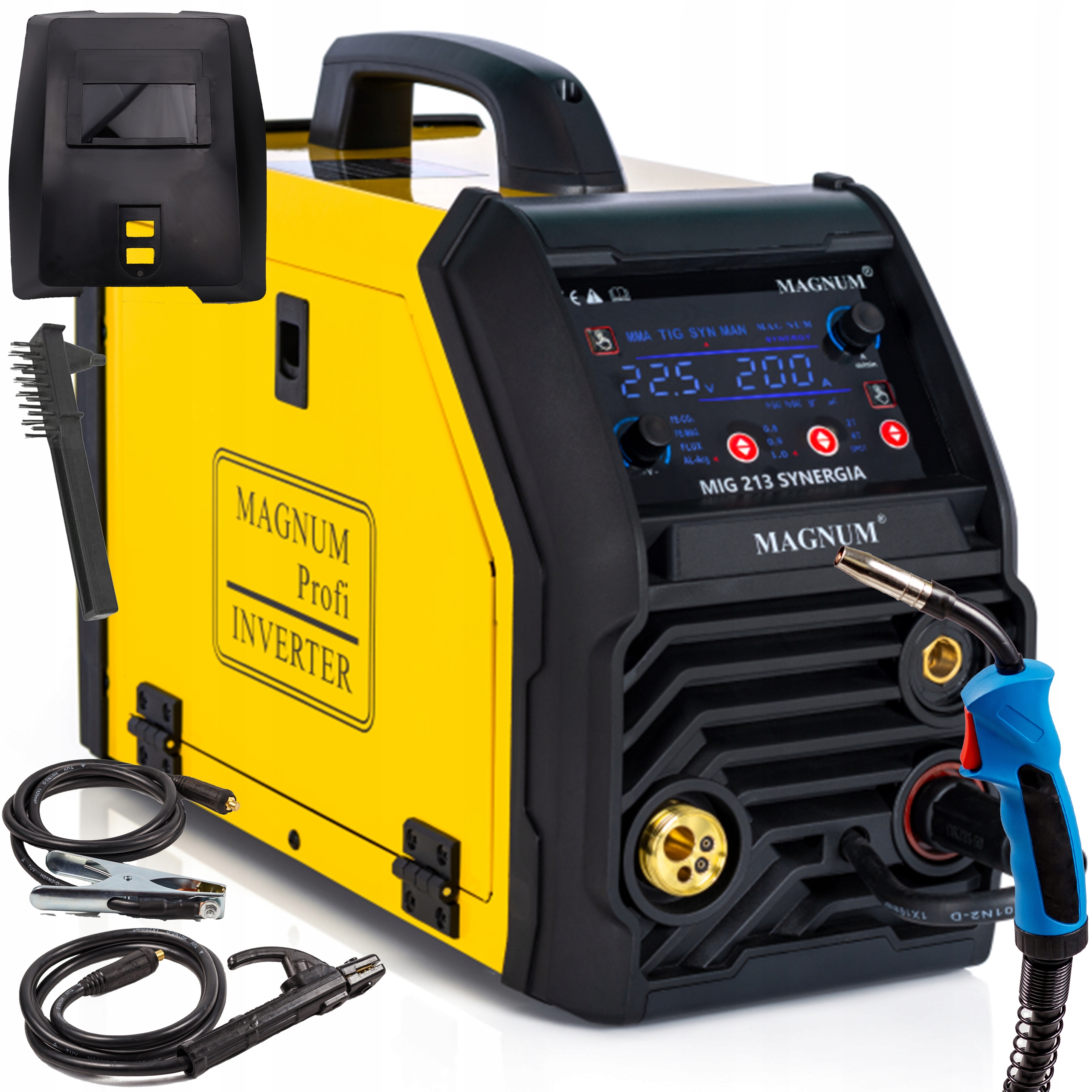 Spawarka Migomat Magnum Mig 213 Synergia Mig/mag Mma Tig 200A