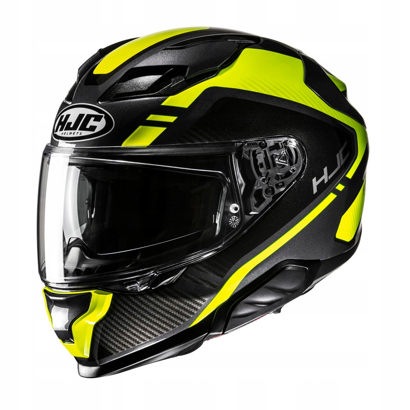 Motocyklová Prilba Hjc F71 Tozz Black Yellow L