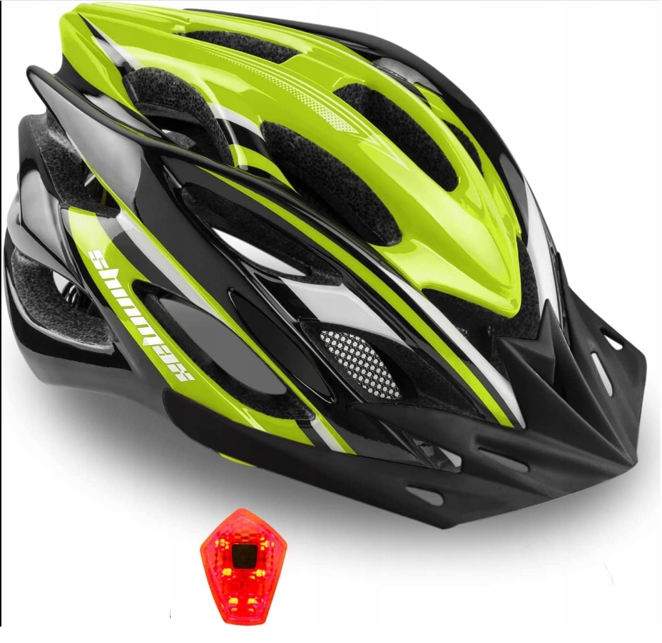 Cyklistická přilba Shinmax HT-10 vel. M/L s osvětlením