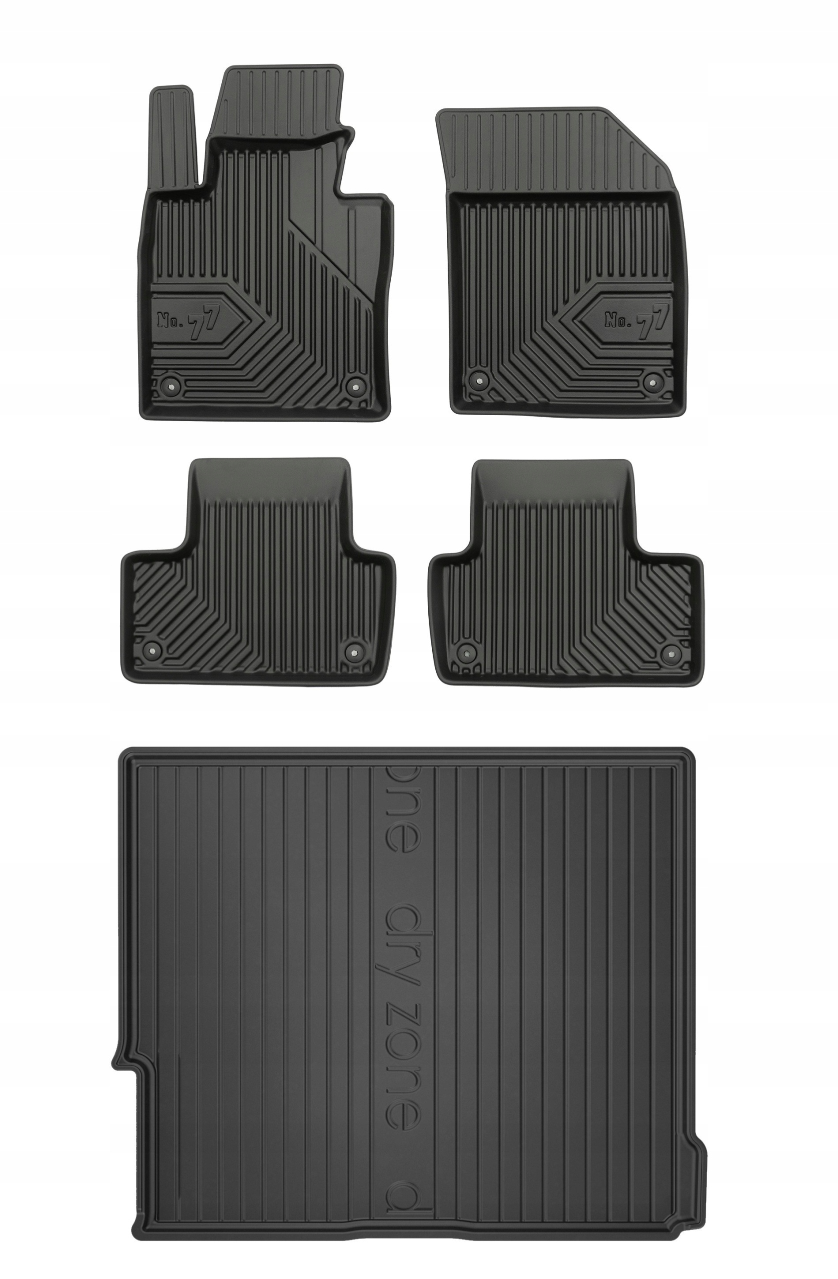 Gumové rohože rohožka do batožinového priestoru Volvo XC60 II 2 2017-