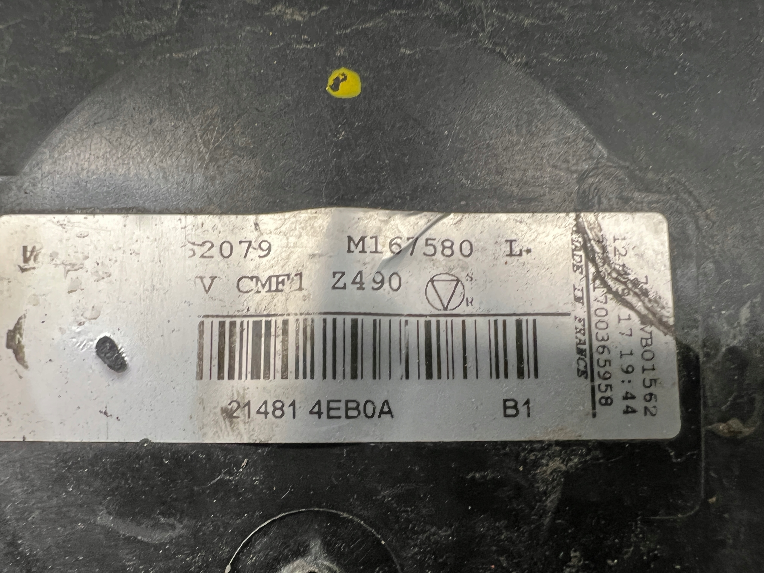 Renault Kadjar 1.6 dCi chladič vody + ventilátor 214104EB0B 214814EB0A
