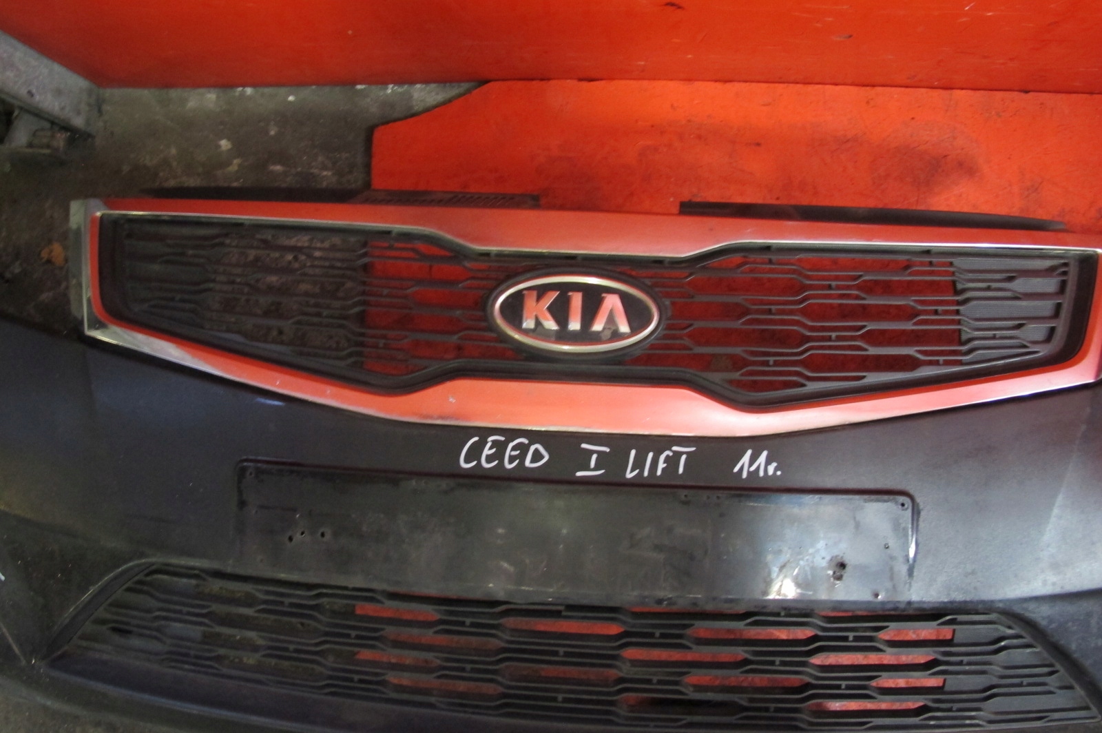 KIA CEED and 1 ED LIFT 09-12 front PREKLADgrill fog light front bumper front 1K
