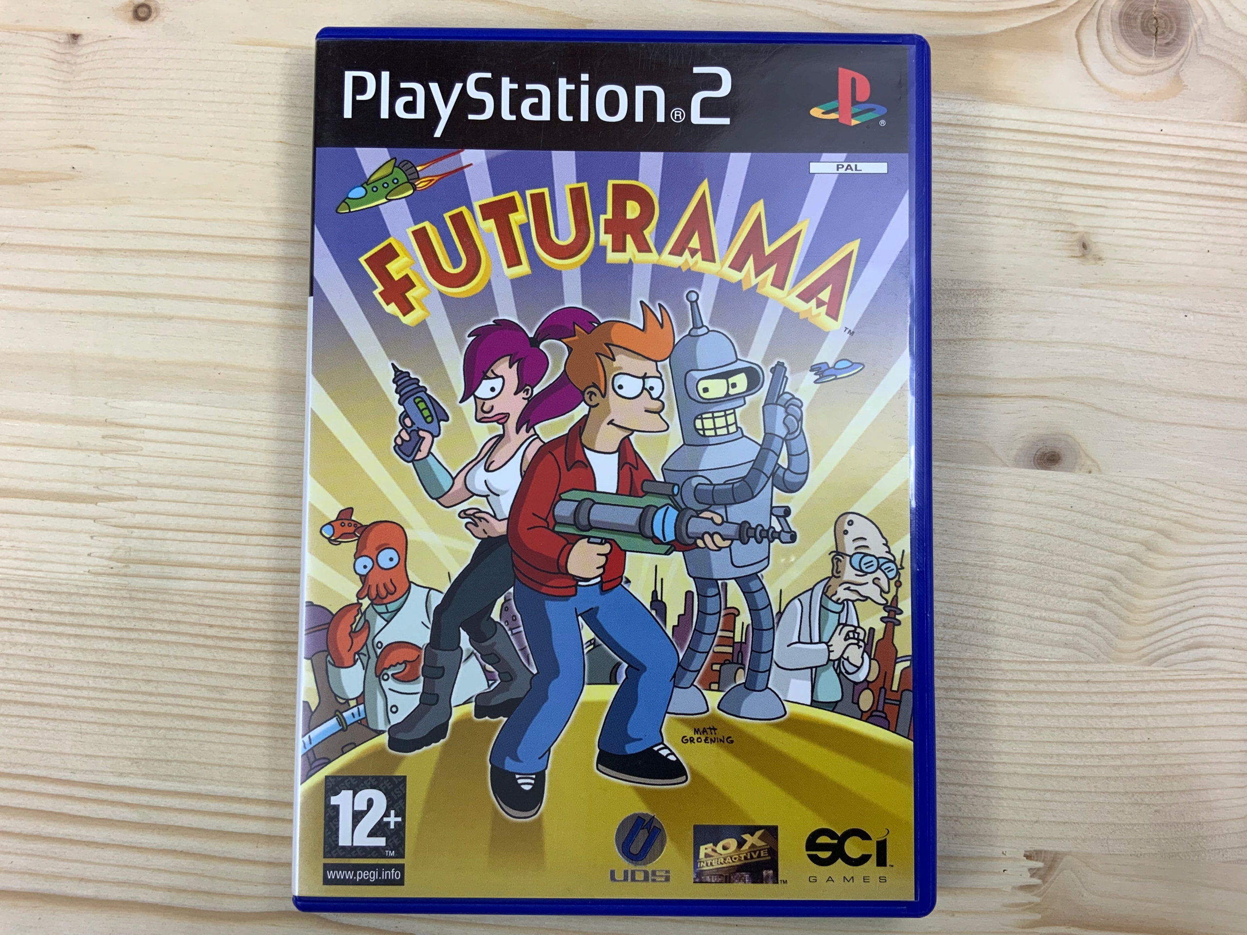 FUTURAMA płyta ideał komplet PS2 Platforma PlayStation 2 (PS2)