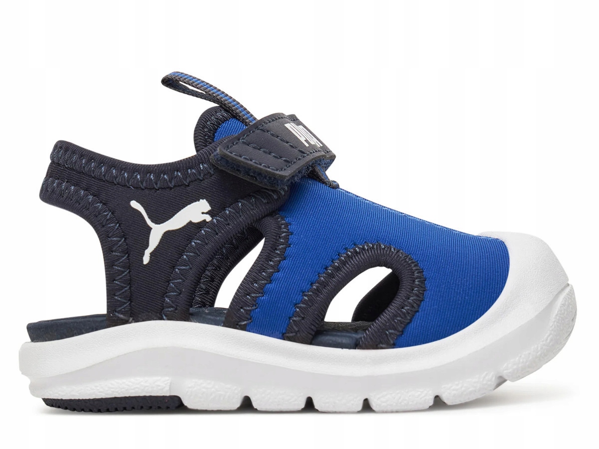 Sandały dziecięce Puma 40058502 Fun Racer Sandal V Inf Niebieskie 23