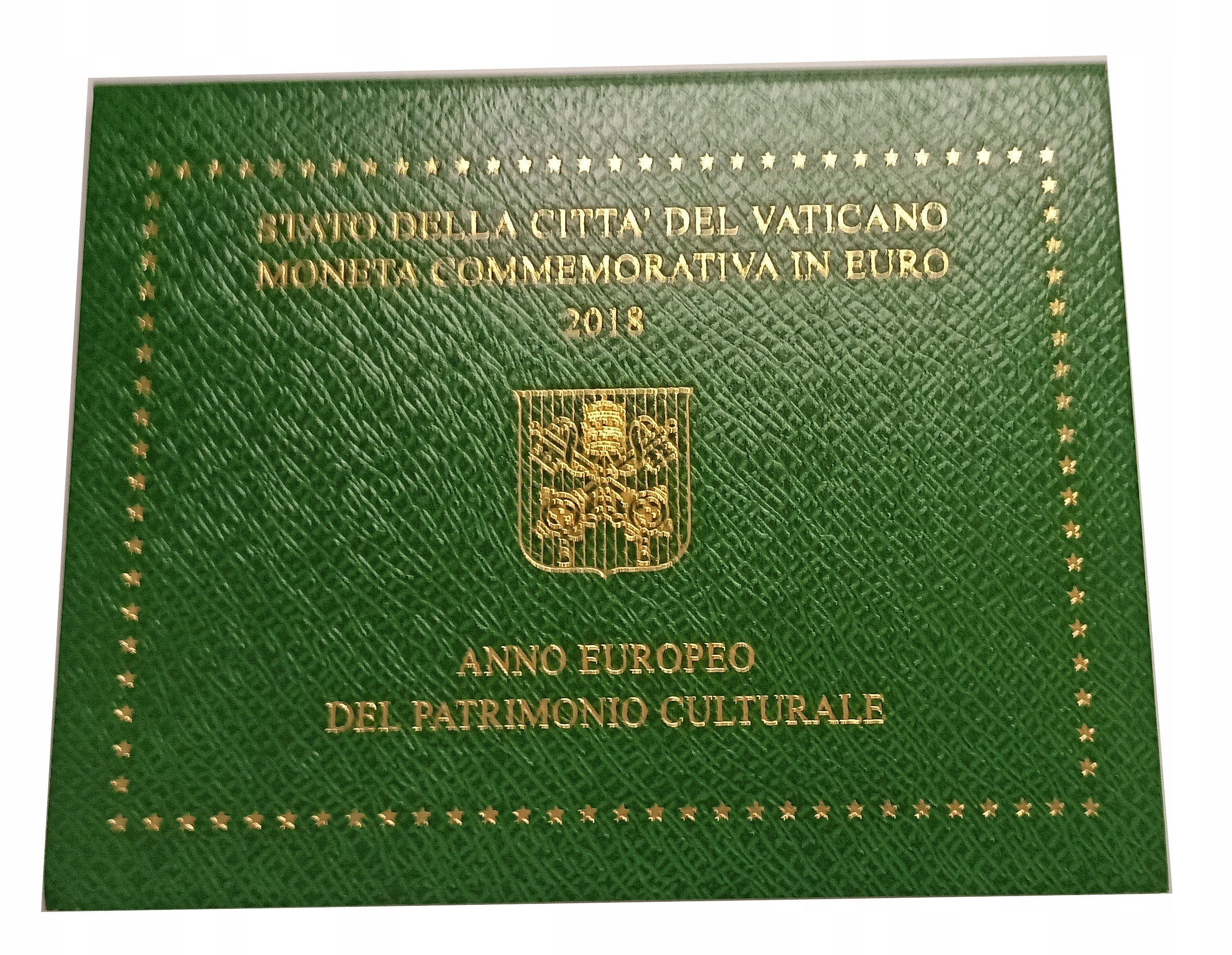 Watykan 2 euro 2018 r. ROK DZIEDZICTWA Najtaniej!