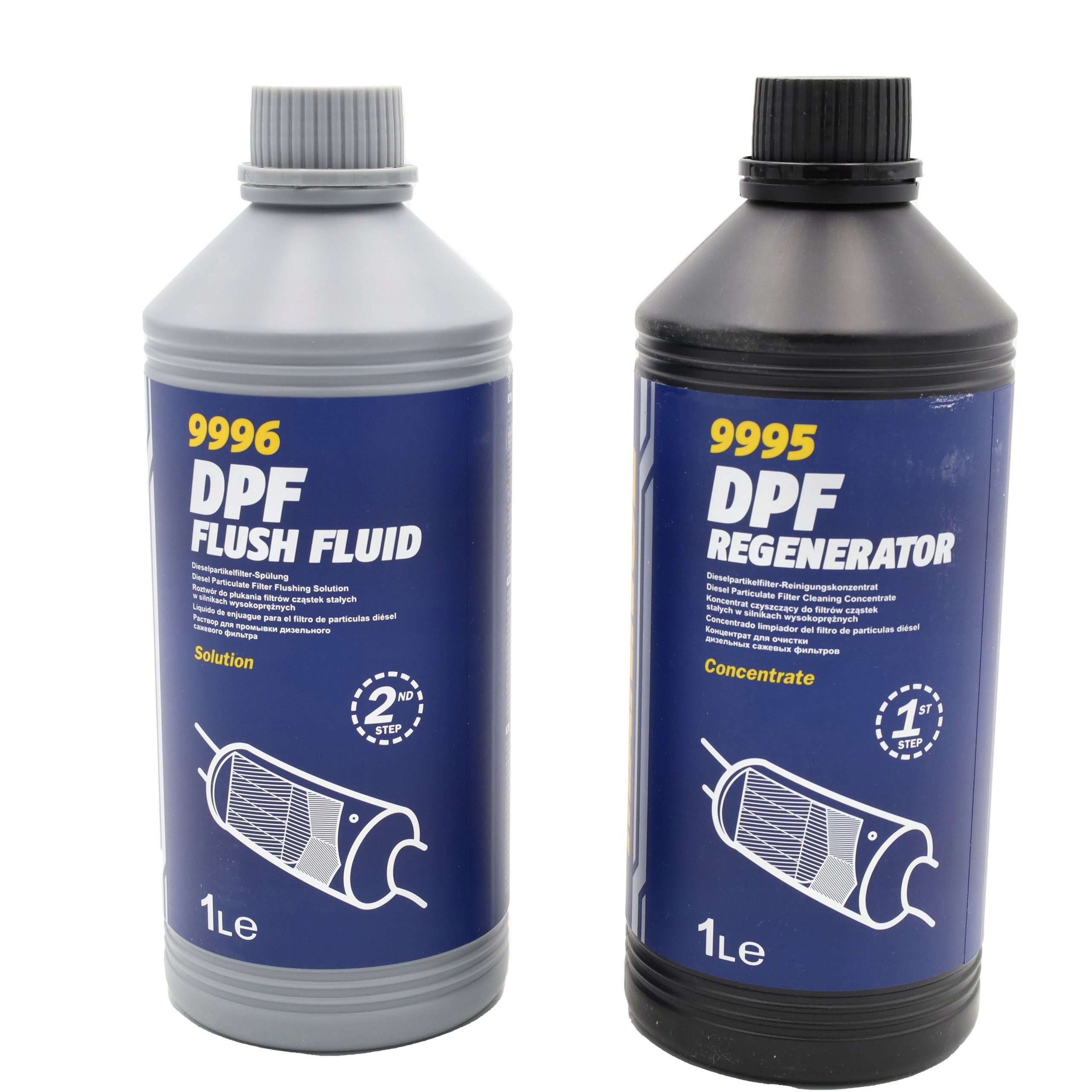 Czyszczenie Filtrów DPF Mannol 9995+9996 2l Producent Inny