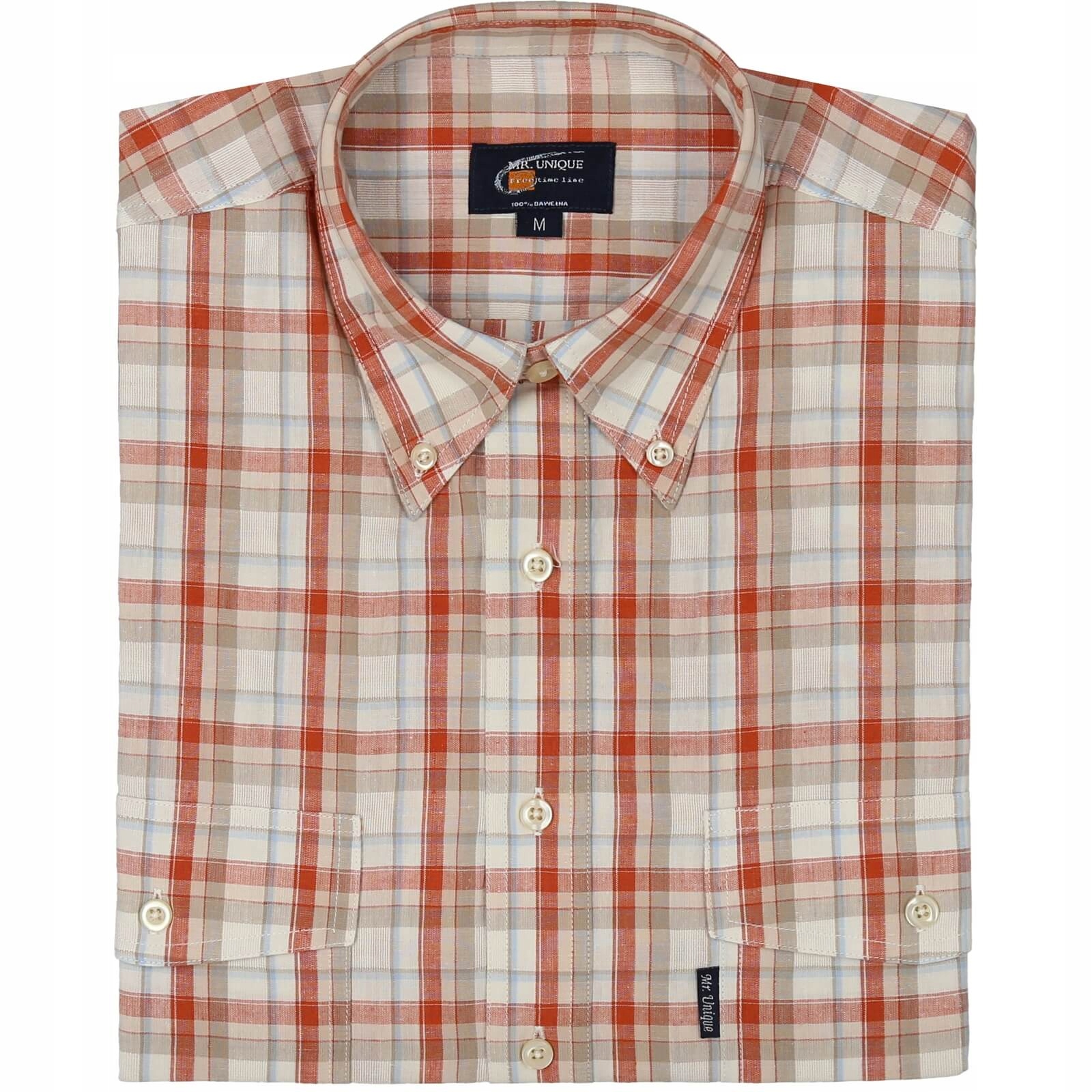 

szeroka koszula meska Unique bawełna XL_klatka_126