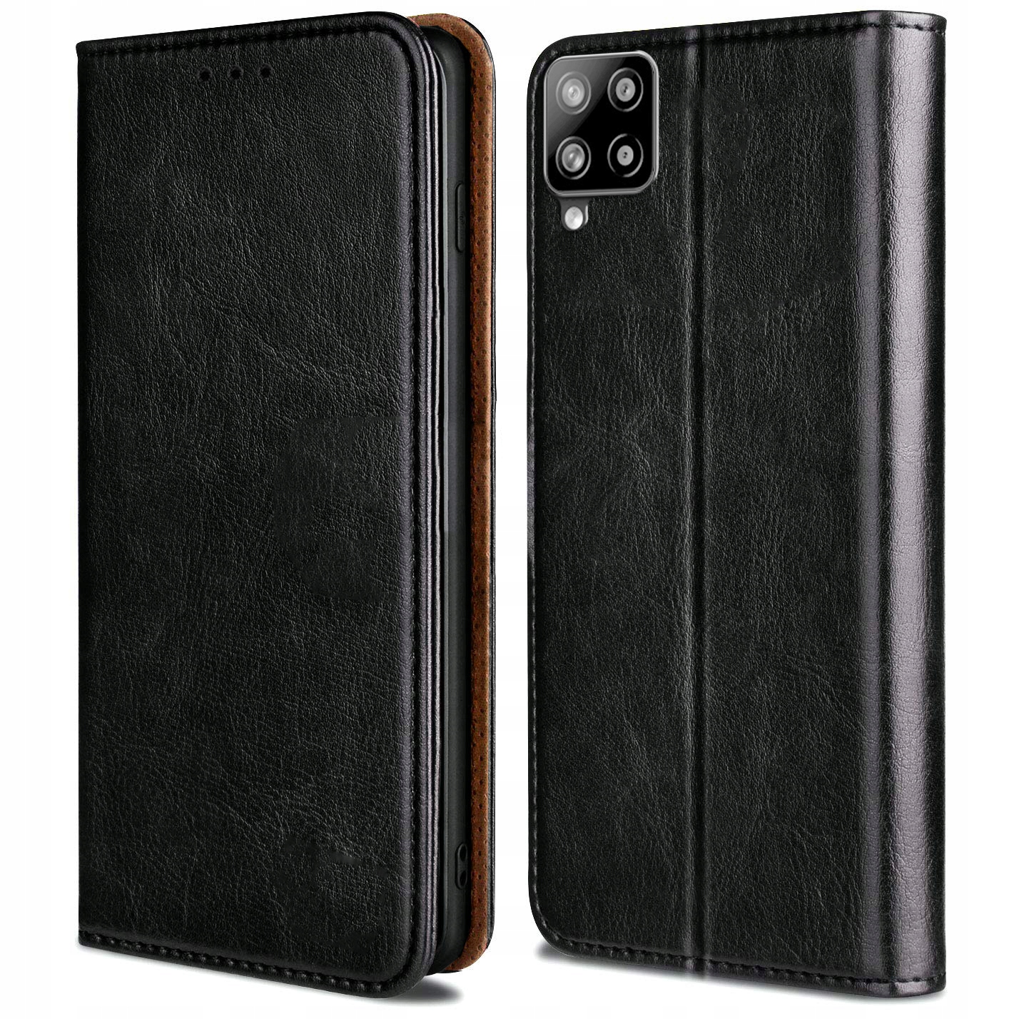 

Etui do Samsung Galaxy A22 4G Skórzane Case +szkło