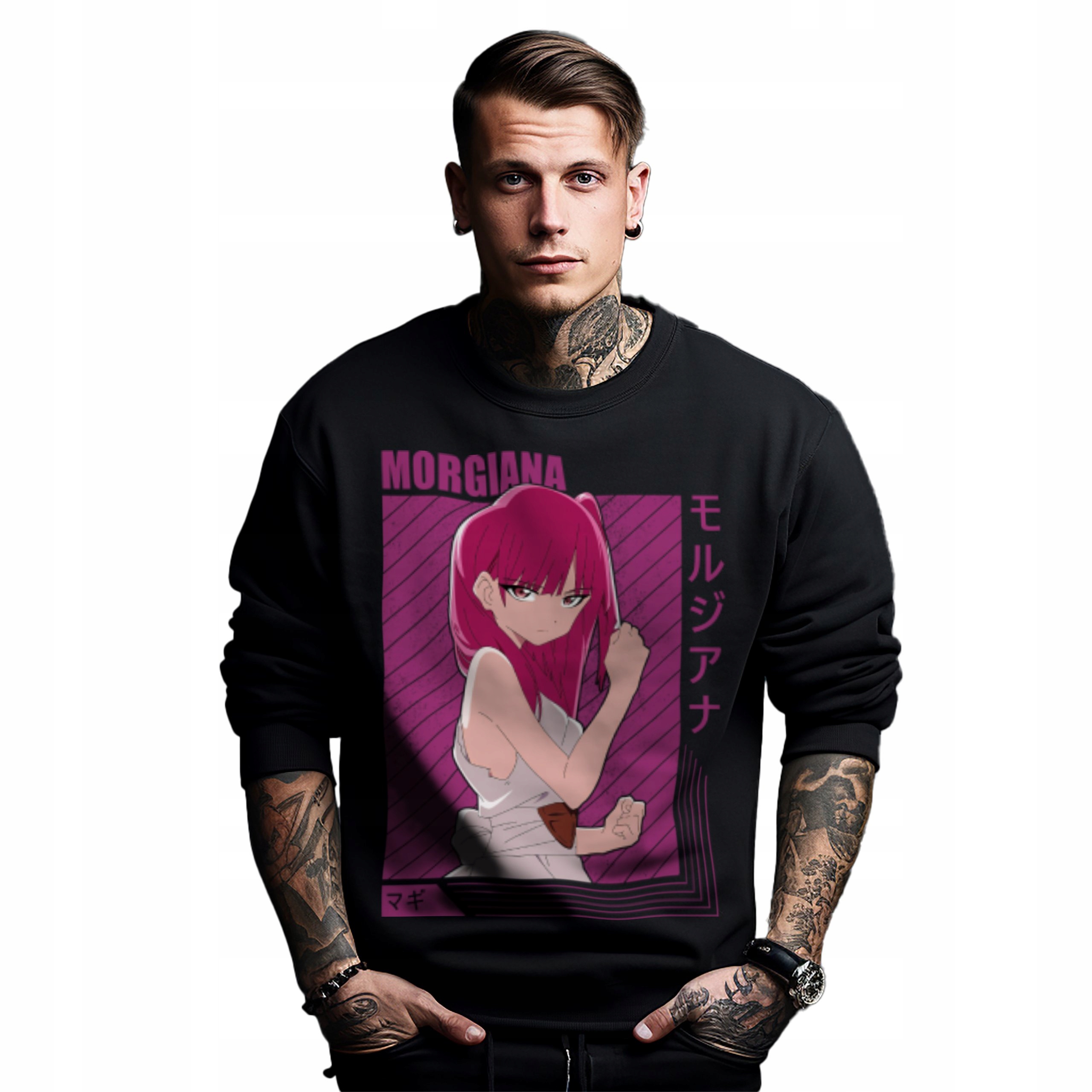 Mikina s potiskem Anime Morgiana