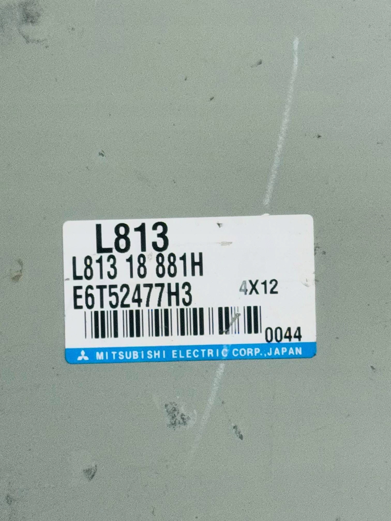 computer of the engine control unit MAZDA 6 1.8 L81318881H E6T52477H3