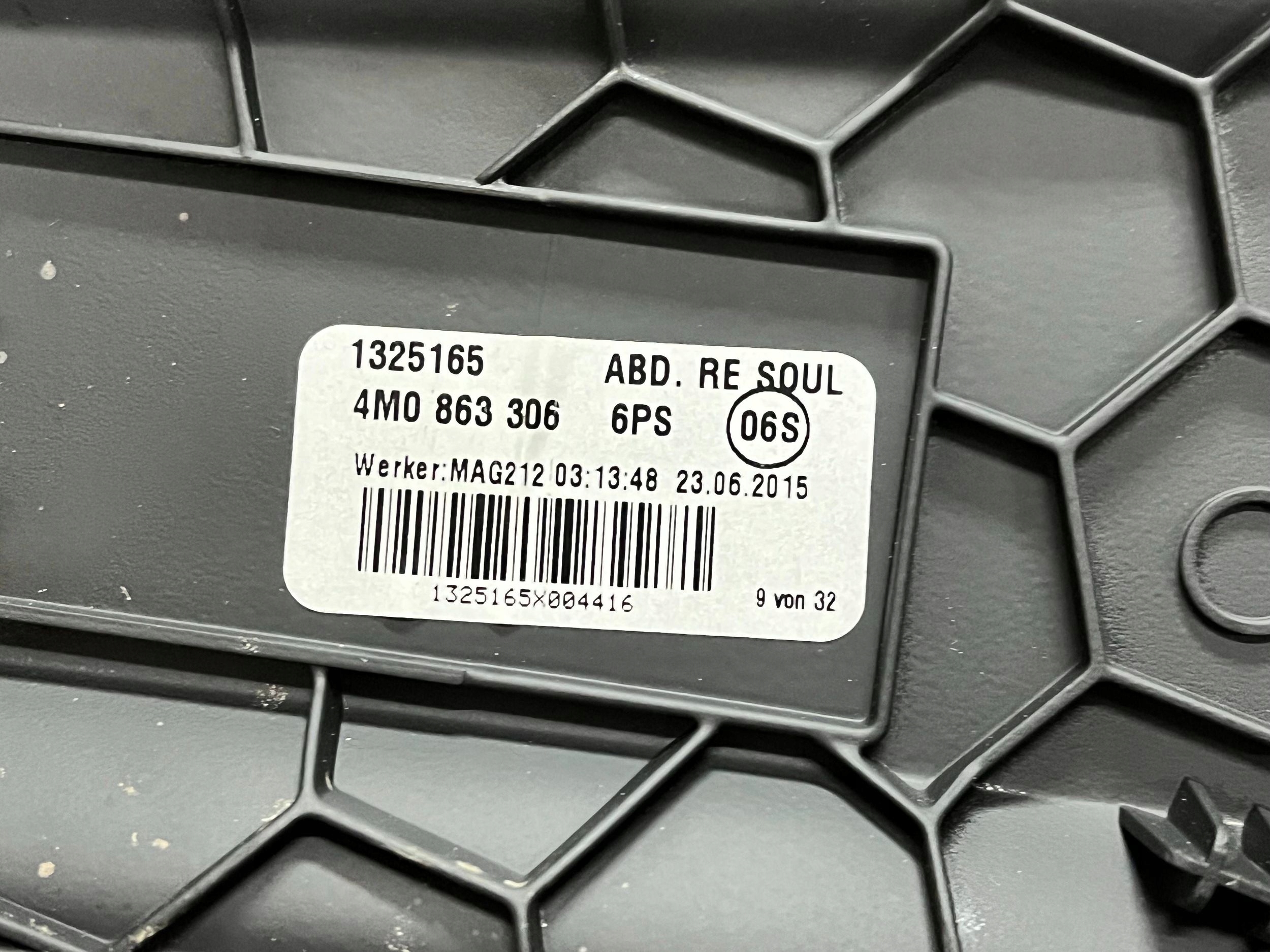 Element Console Moyen Audi Q7 4M 4M0863306