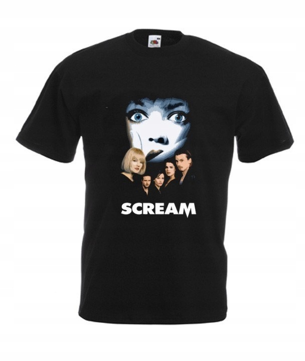 

Koszulka Męska Filmowa Krzyk Scream Prezent
