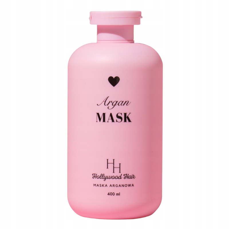 Arganová maska na vlasy Extra Hydratace A Hladkost 400 ml Hollywood Hair