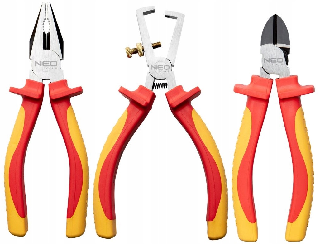 Neo Sada Kleští Pro Elektrikáře 1000V Stahovák