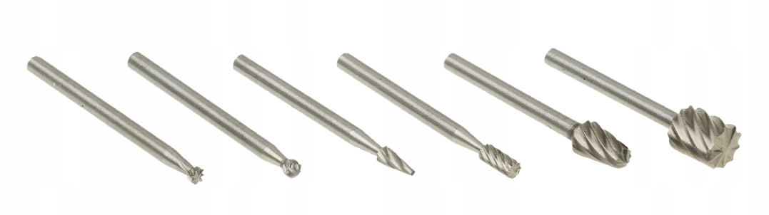 FREZY ZDZIERAKI NA TRZPIENIU DO MINISZLIFIERKI 6x