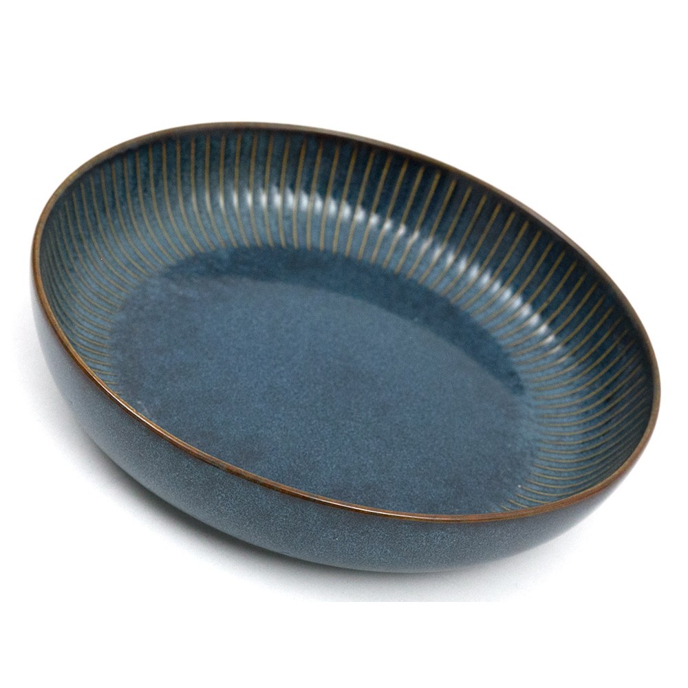 

Talerz Głęboki Do Zupy Niebieski Granatowy 500ml