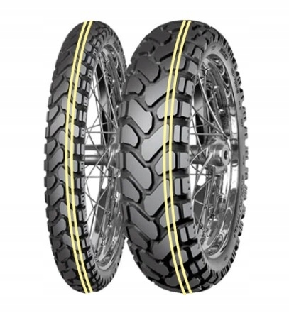 Mitas Pneumatika 150/70B18 Enduro Trail Dakar (dvojitý Žltý Pásik) 70H M+s Zadná Časť