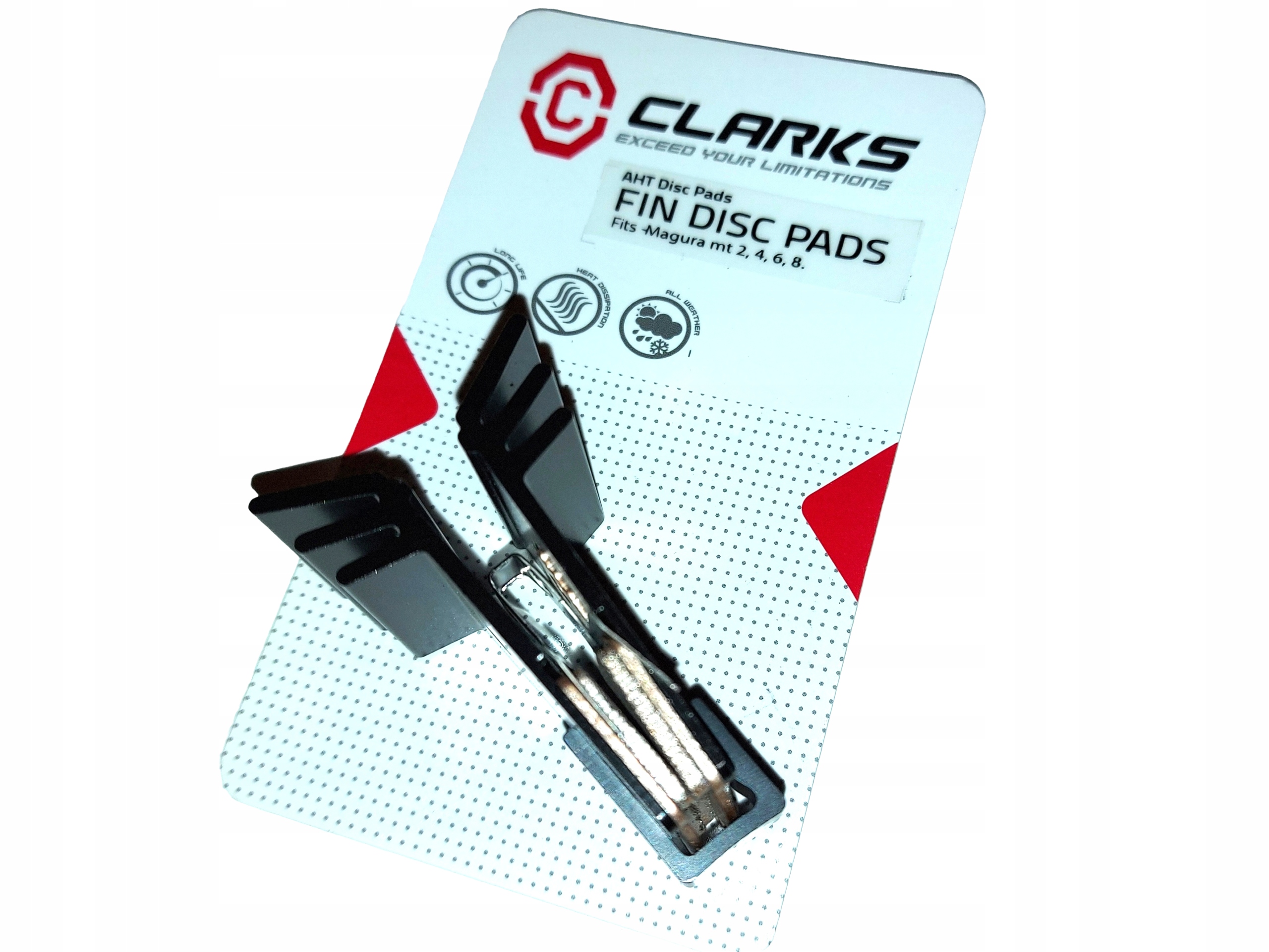 Klocki Clarks Magura MT2 MT4 MT6 MT8 VRX857C Radiator %%%