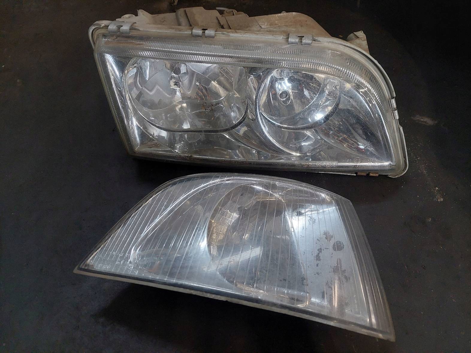 complete front bumper light VOLVO V40 and LIFT 347-22