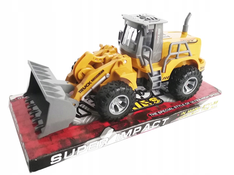 

Spychacz Ładowacz Auto Budowlane Z Napędem 23cm