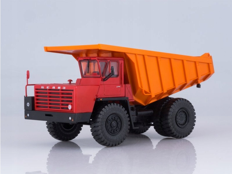 Belaz 7510 červeno oranžový Nap 1:43 H005