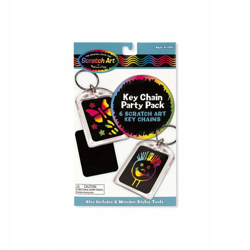 

Melissa & Doug Wydrapywanki Breloczki