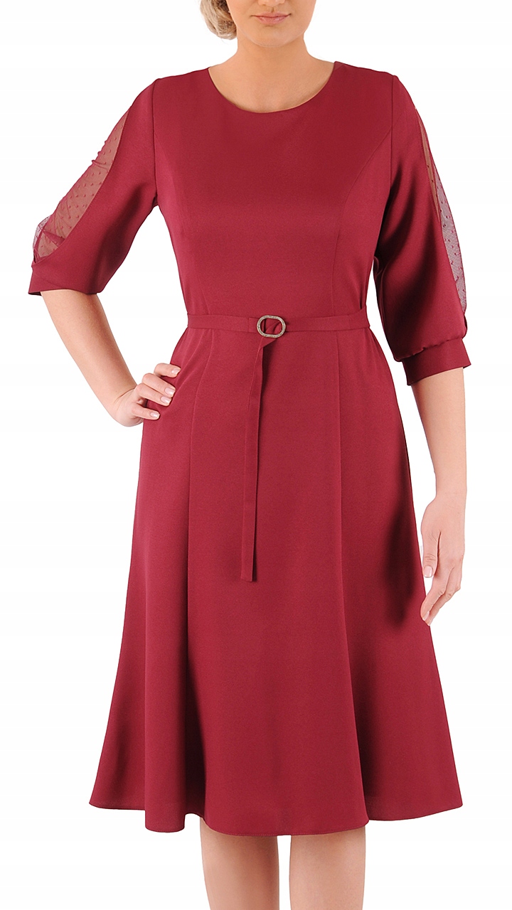 Šaty Milena 52 let dámská na svatební hostina elegantní na společenské přijímání