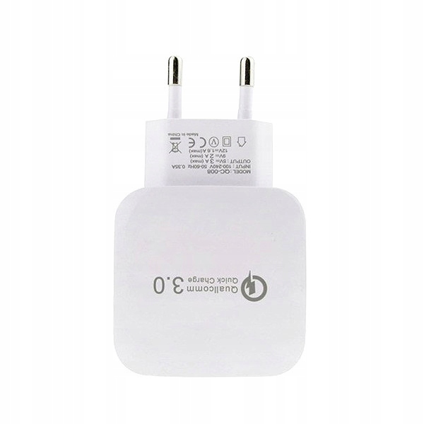 

Szybka Ładowarka Sieciowa Usb Zasilacz Qc 3.0 15W