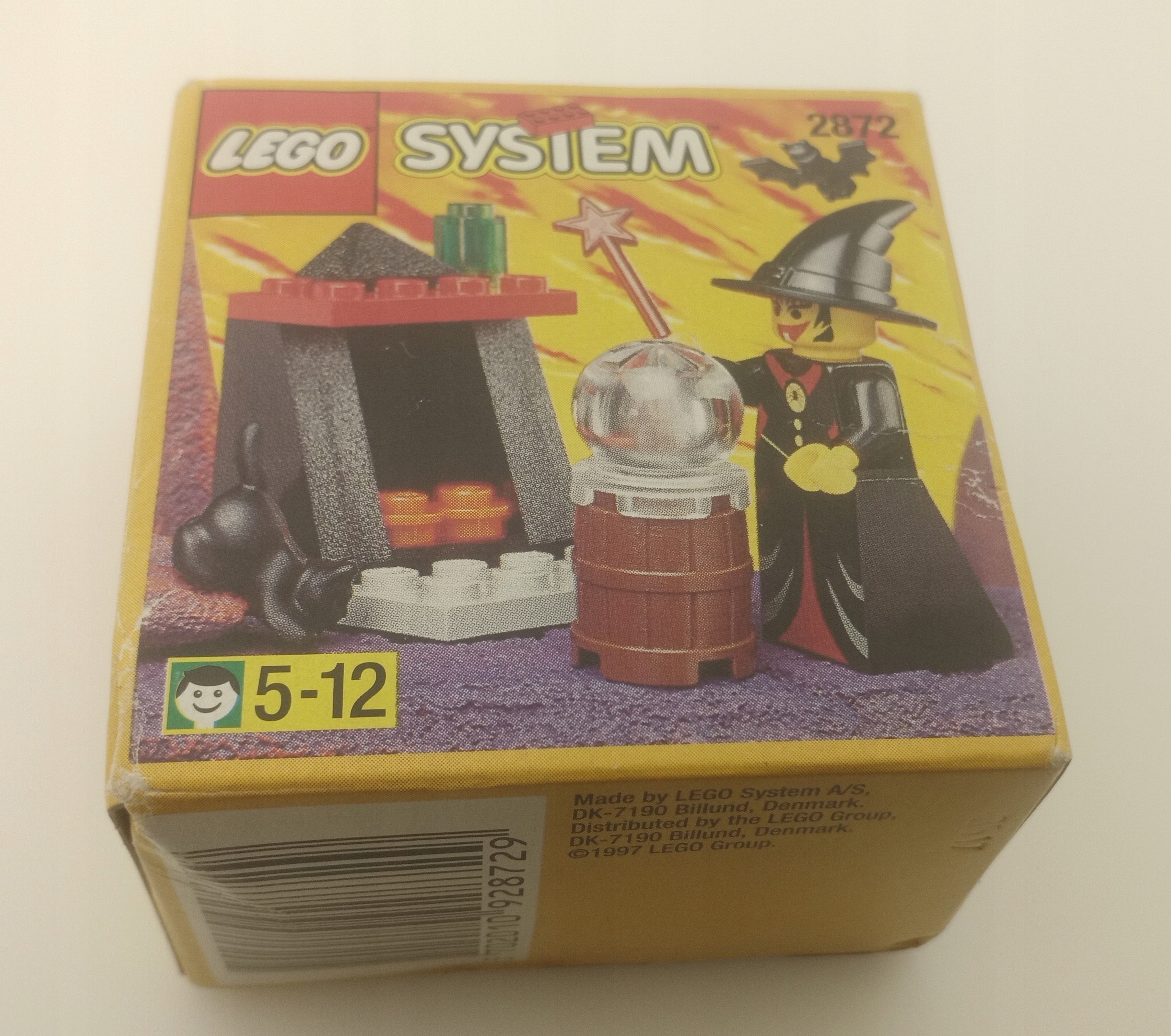 Lego 2872 Castle Fright Knights Witch and Fireplace Box Nowy
