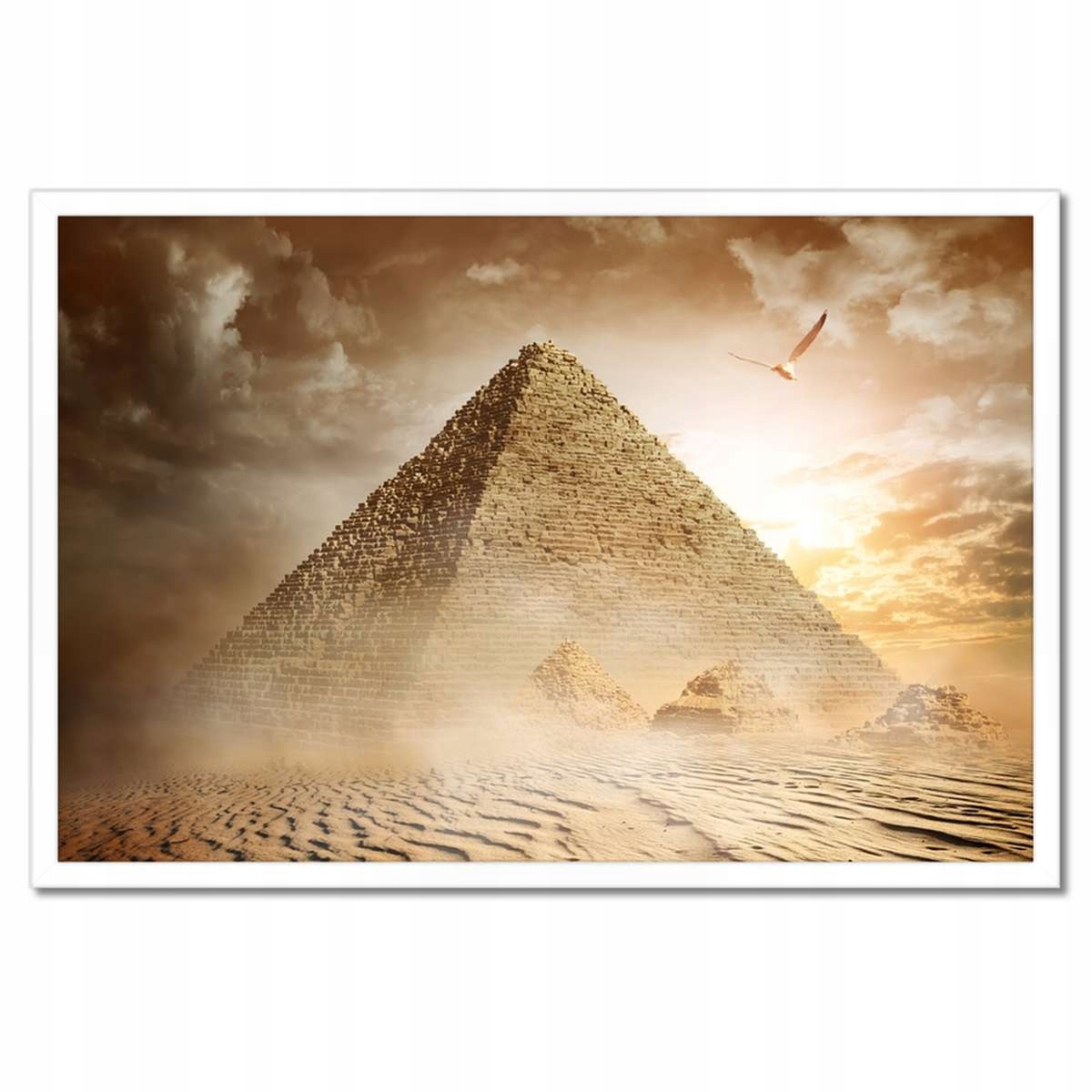 Plakáty v rámu 60x40 Egyptská pyramida k. Gízy