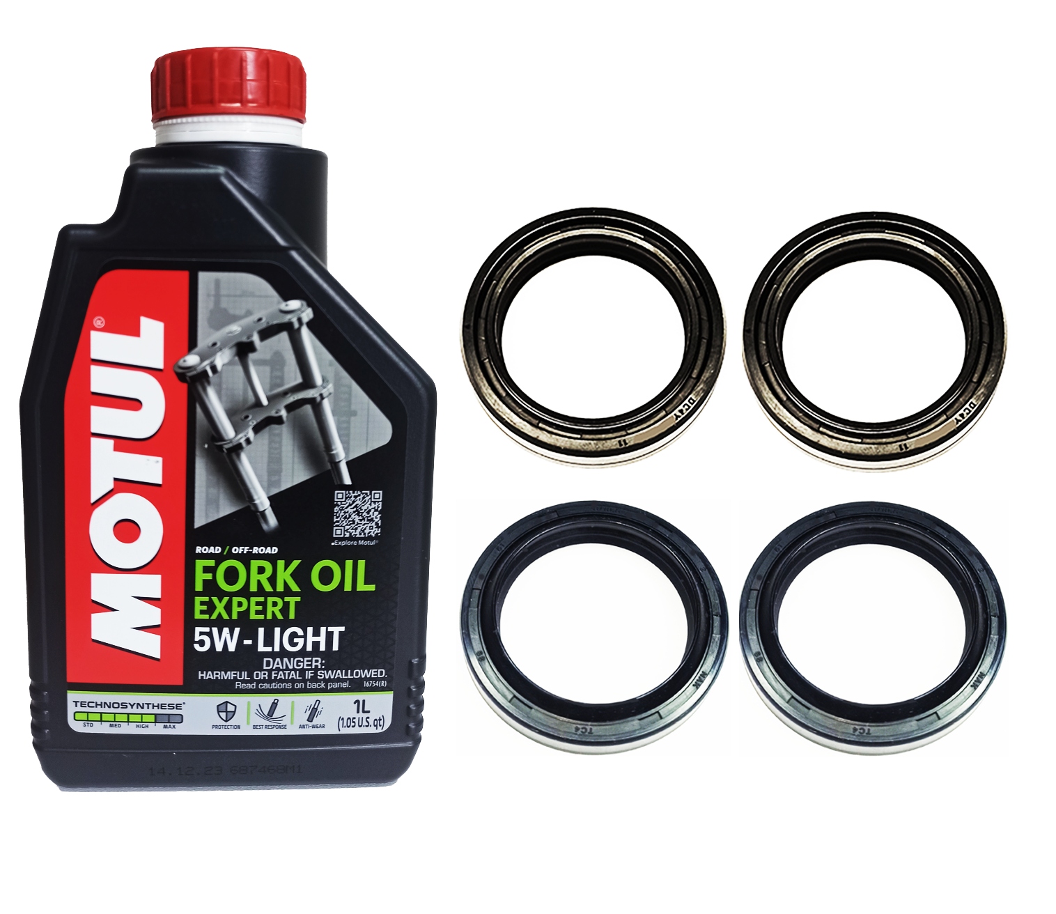 Uszczelniacze Lag Kawasaki Z750 Z900 Z800 Ninja ZX9R Suzuki Intruder M800